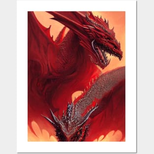 Eborsisk Red Dragon Posters and Art